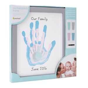 Family handprint frame